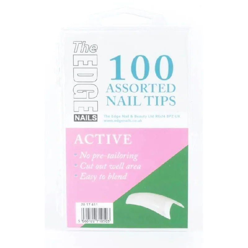 The Edge Active Tips 100 Asstd (Boxed)