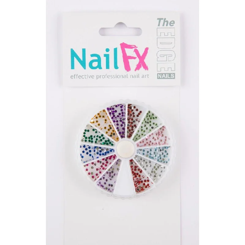 The Edge Nail Art Gems Roundstone Wheel