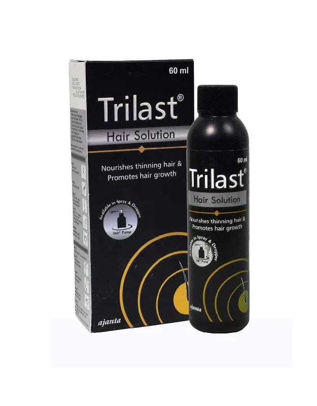 tips for keeping curly hair hydrated all day -Trilast Hair Solution 60ml