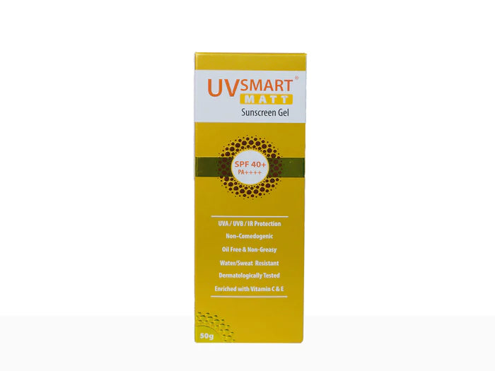 UVsmart Matt Sunscreen SPF 40+ Gel (50g)