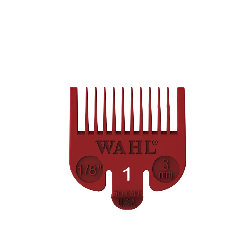 Wahl No.1 Attachment Comb 3mm (1/8") Cut Red