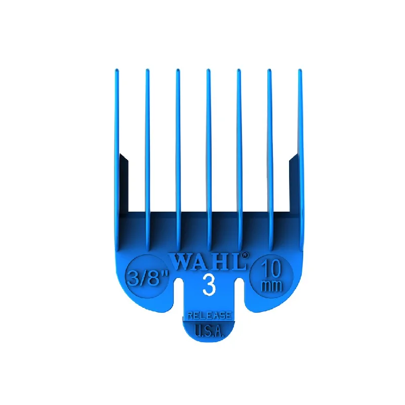 Wahl No.3 Attachment Comb 10mm (3/8") Cut Blue