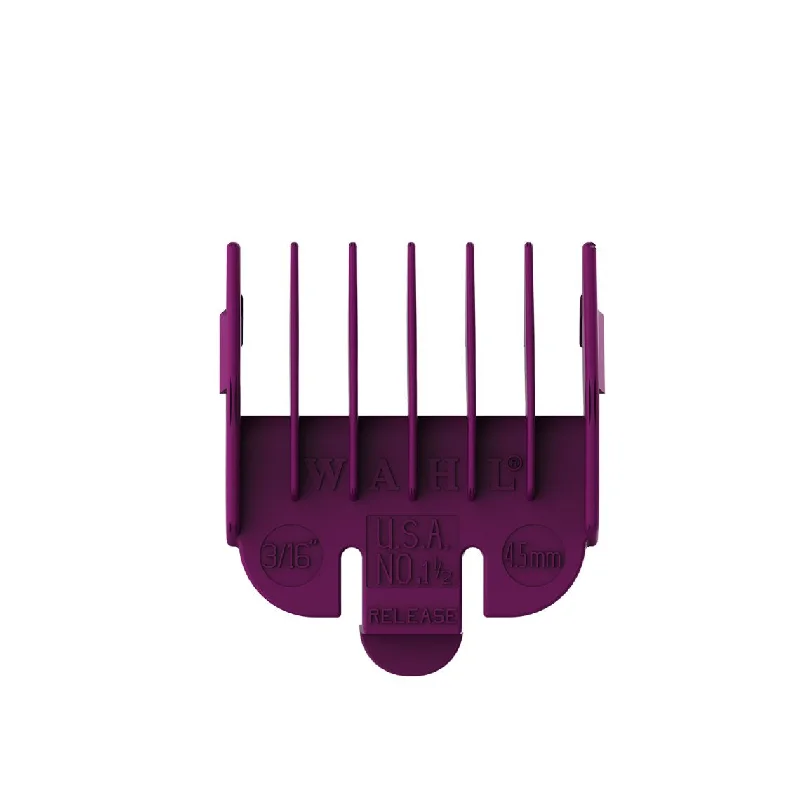 Wahl No. 4.5mm 1 1/2 Attachment Comb Plum