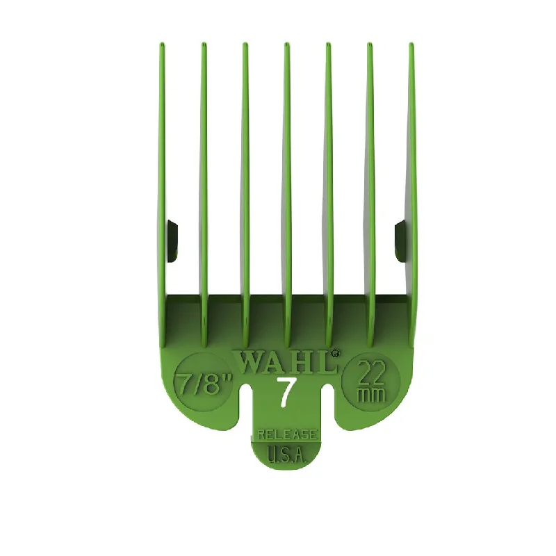 Wahl No.7 Attachment Comb 22mm (7/8") Cut Green