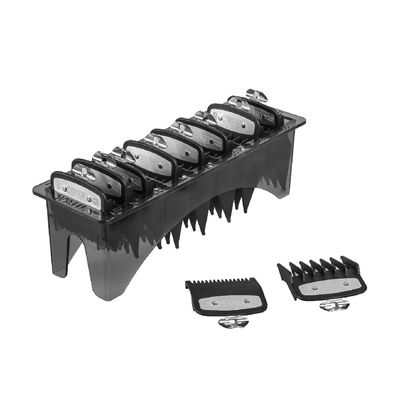 Wahl Premium Comb Set 1-8,0.5 & 1.5 For Taper Clippers In Caddy