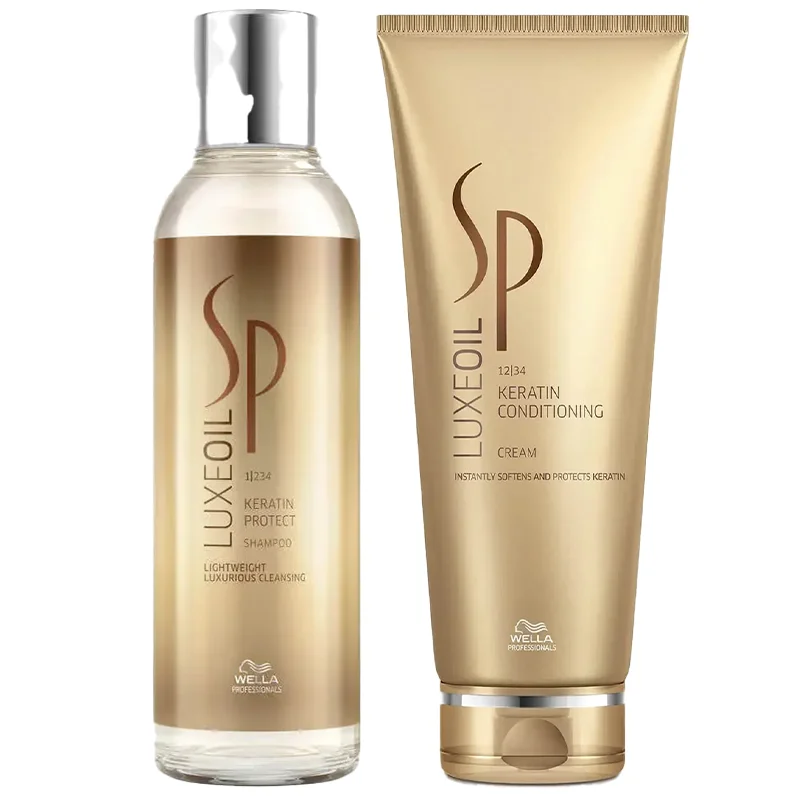 Wella SP System Professional LuxeOil Shampoo and Conditioner 200ml Duo